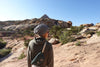 Women's Slouch Hat | Slate Grey Slouchy Beanie - b.e.happe