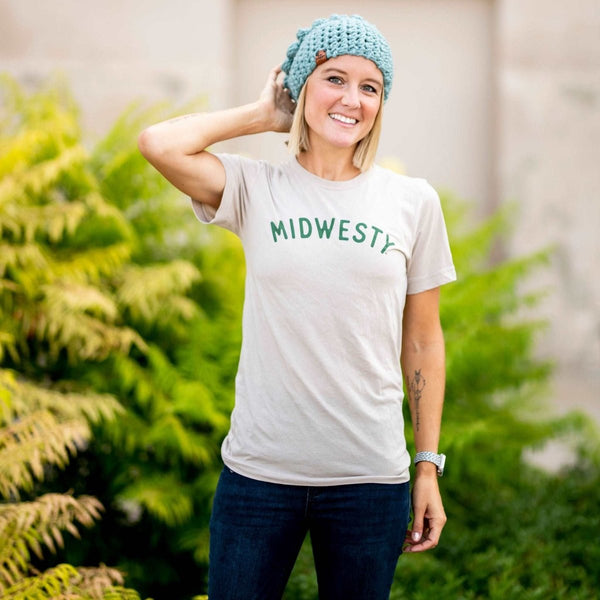 Women's Slouch Hat | Succulent Blue Slouchy Beanie - b.e.happe