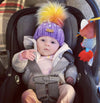 Youth Knit Heart Pom Hat | Wool Free Rainbow Beanie - b.e.happe